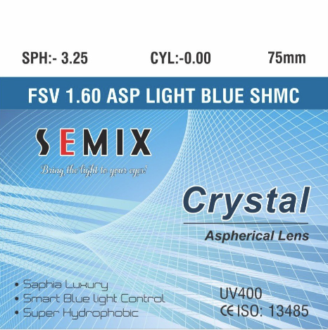 SEMIX 1.60 ASP LIGHT BLUE SHMC